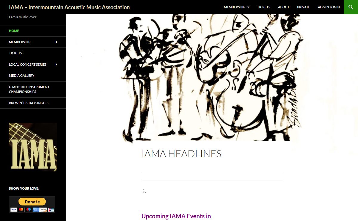 IAMA – Intermountain Acoustic Music Association | I am a music lover