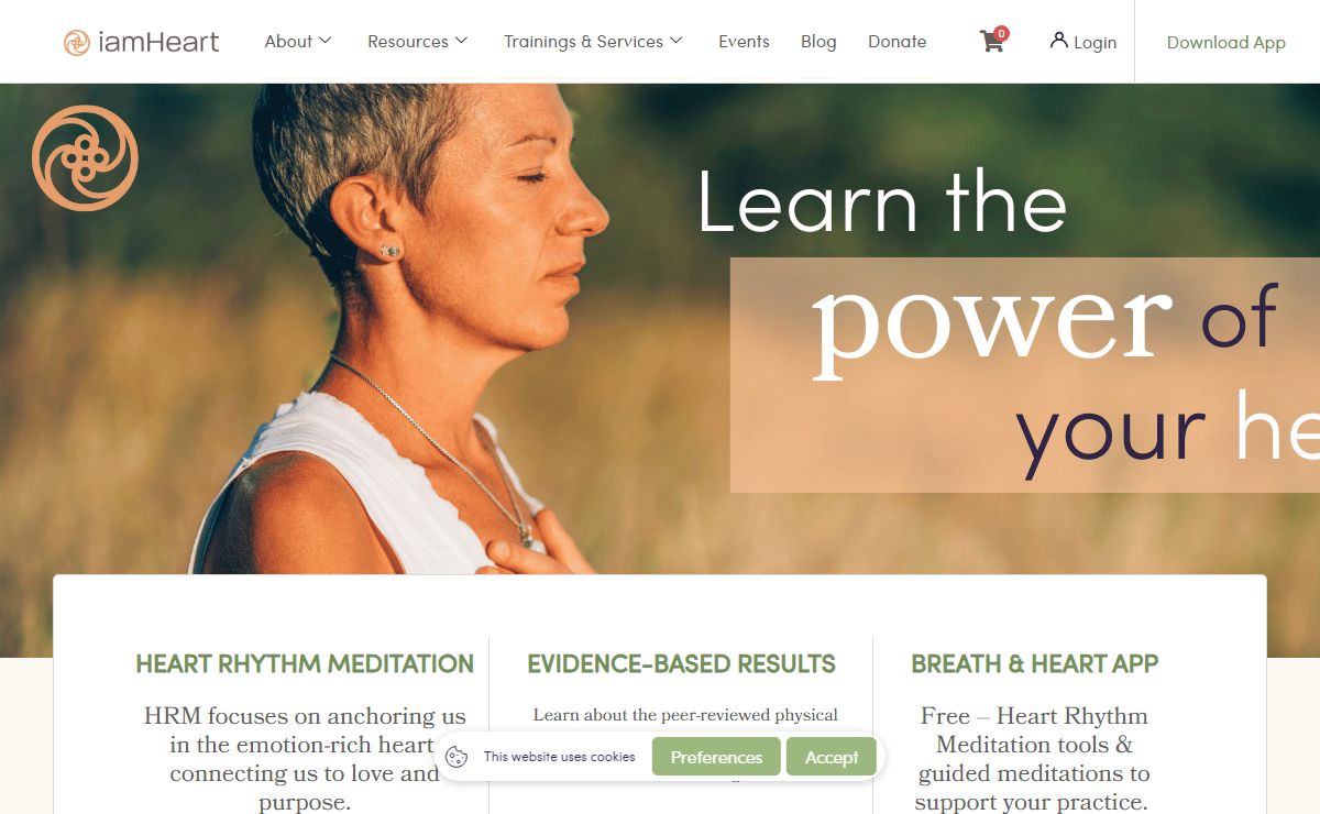 The Home of Heart Rhythm Meditation | iamHeart