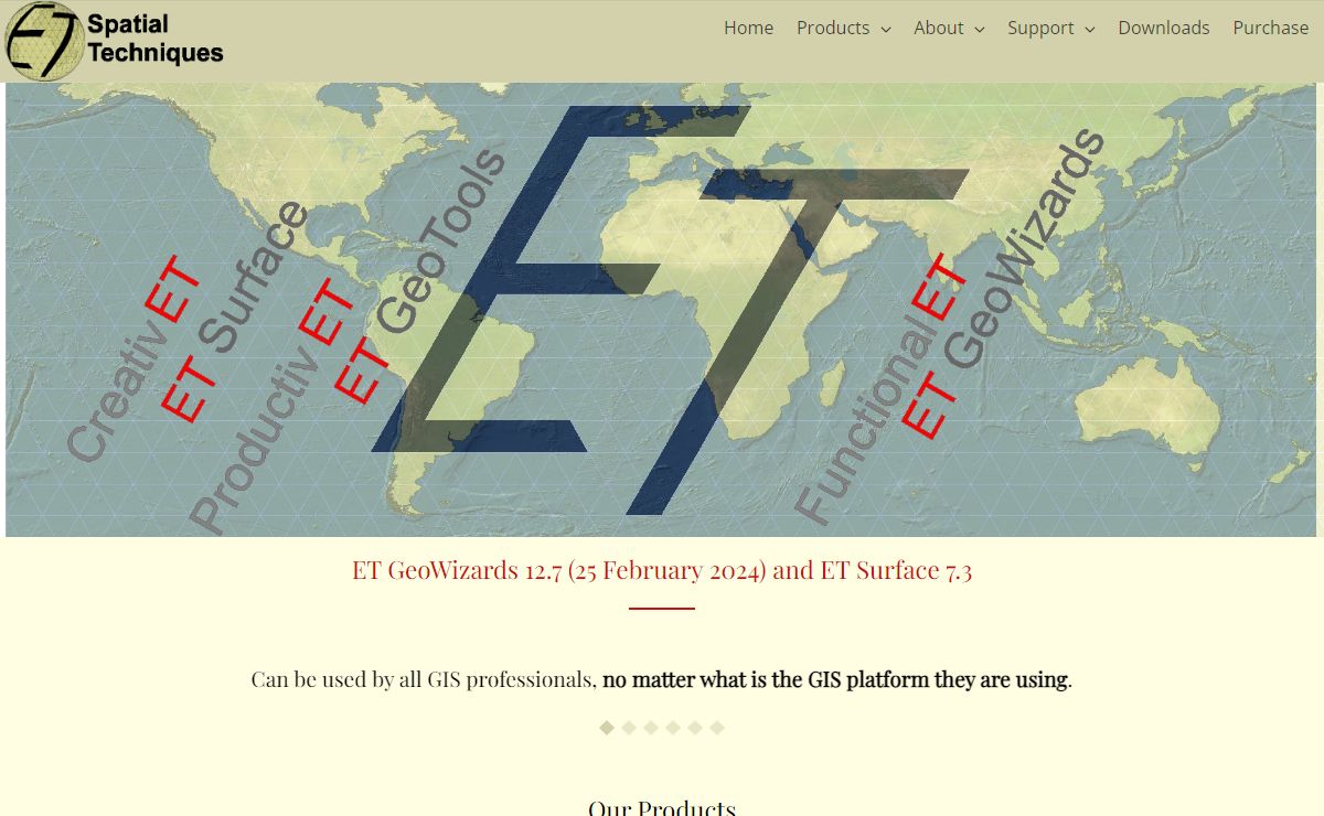 GIS tools from ET SpatialTechniques