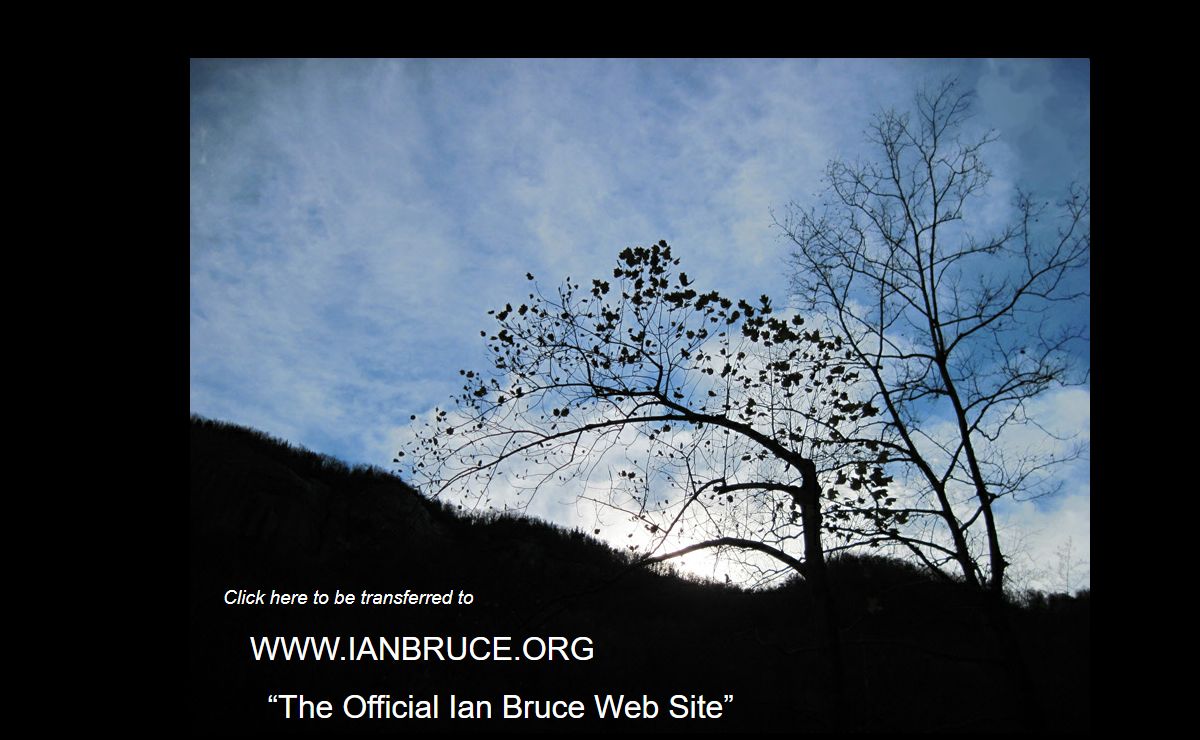 IAN BRUCE - Singer/Songwriter from Scotland