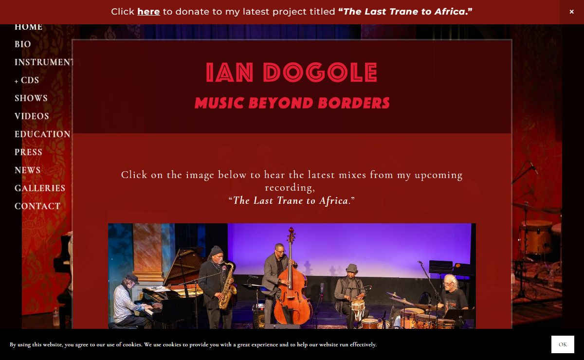 Ian Dogole & Music Beyond Borders - Novato, California