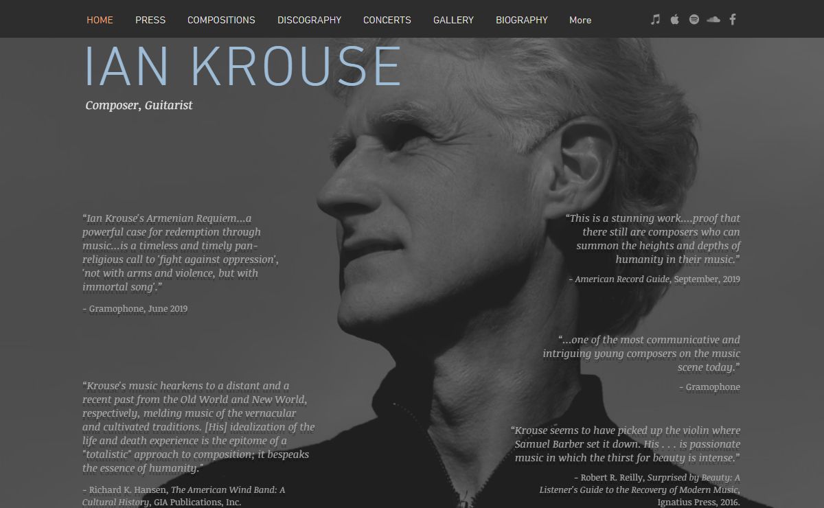 Ian Krouse | Classical Composer
