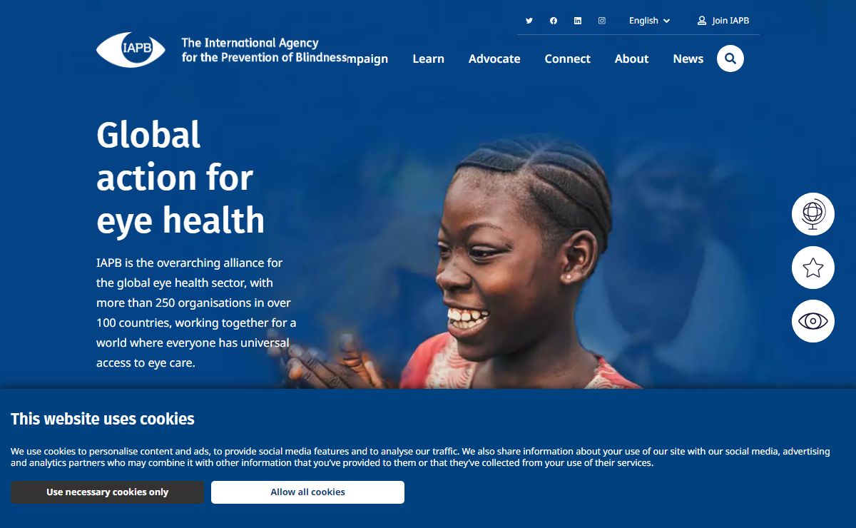 The International Agency for the Prevention of Blindness