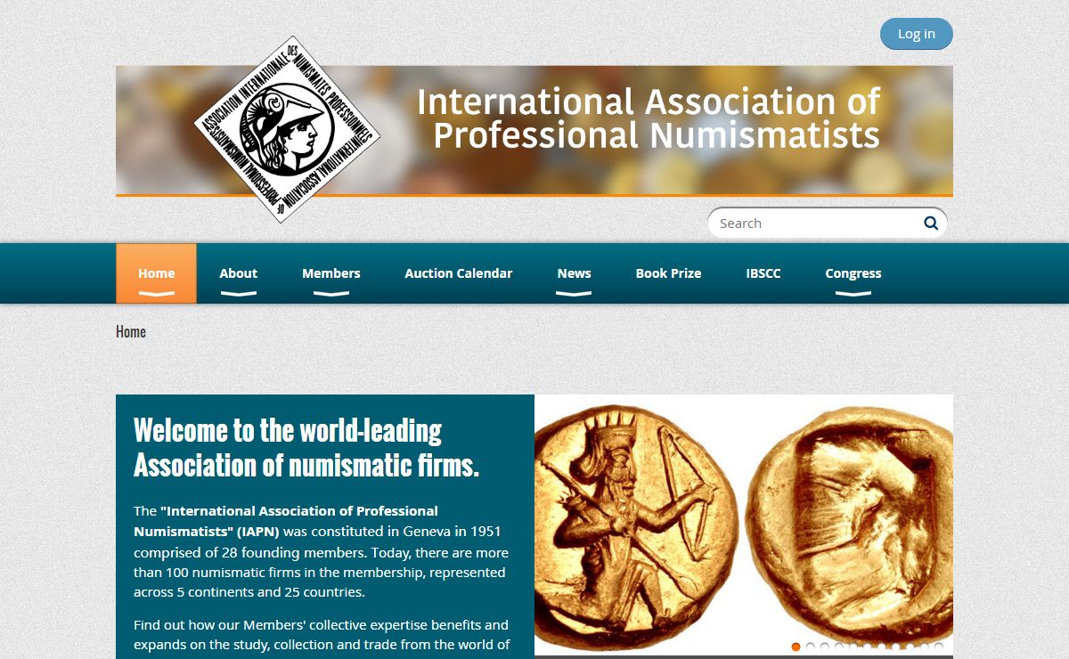 International Association of Professional Numismatists (IAPN) - Home