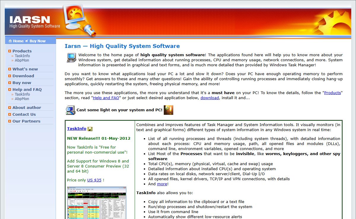 Iarsn - High Quality System Software