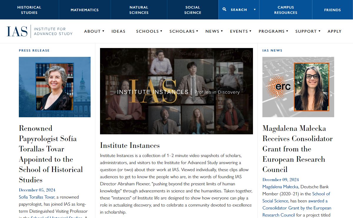 Institute for Advanced Study