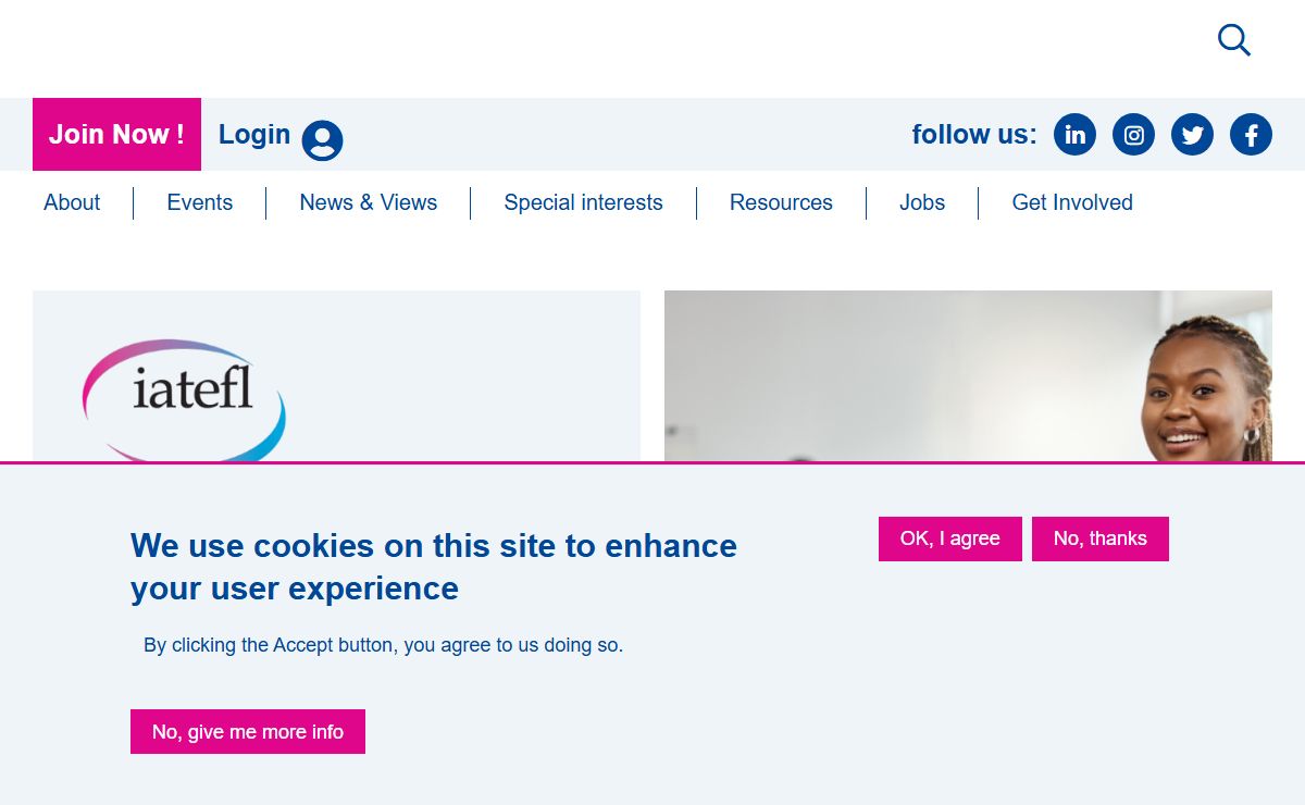 iatefl.org | Linking, developing and supporting English Language Teaching professionals worldwide