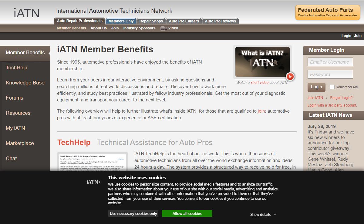 International Automotive Technicians Network - iATN