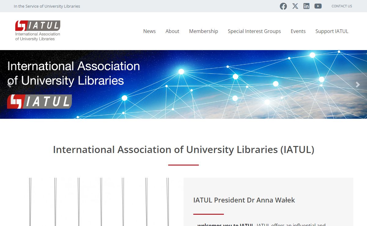 International Association of University Libraries - IATUL