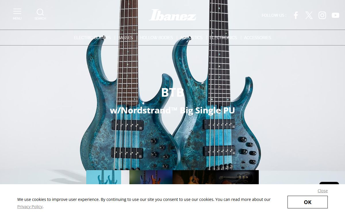 Ibanez guitars