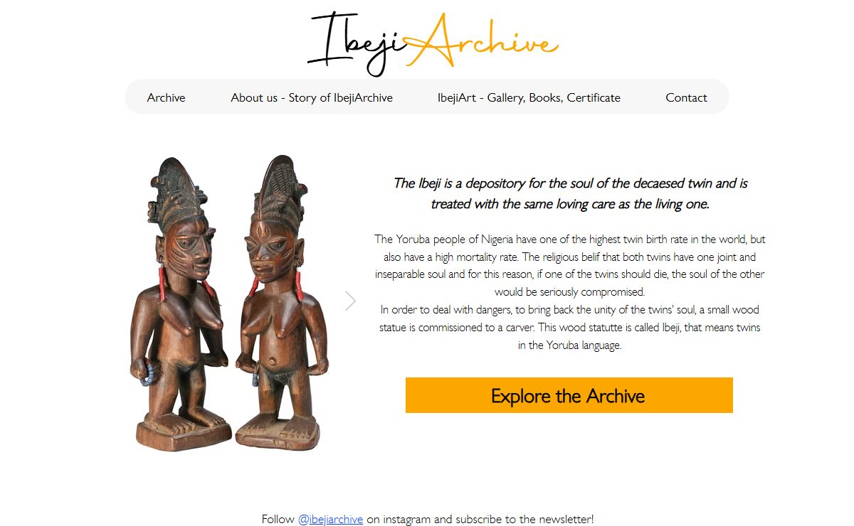 Home | Ibeji Archive