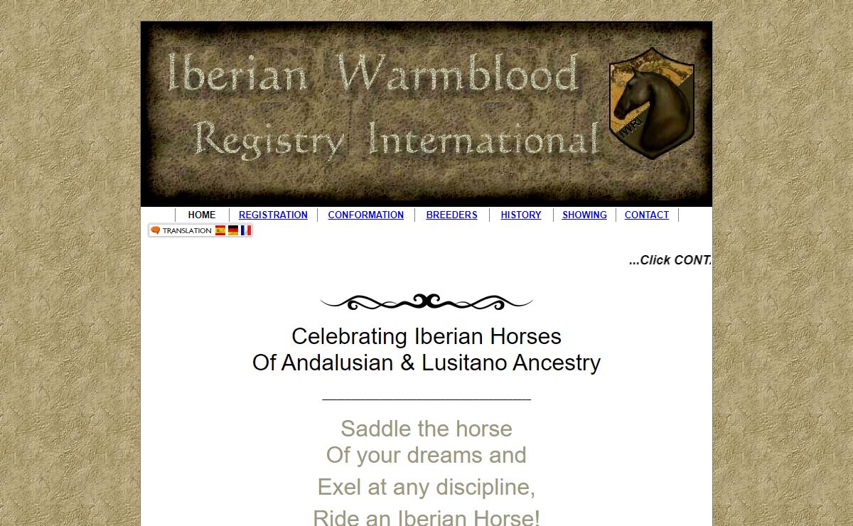 Iberian Warmblood Registry International