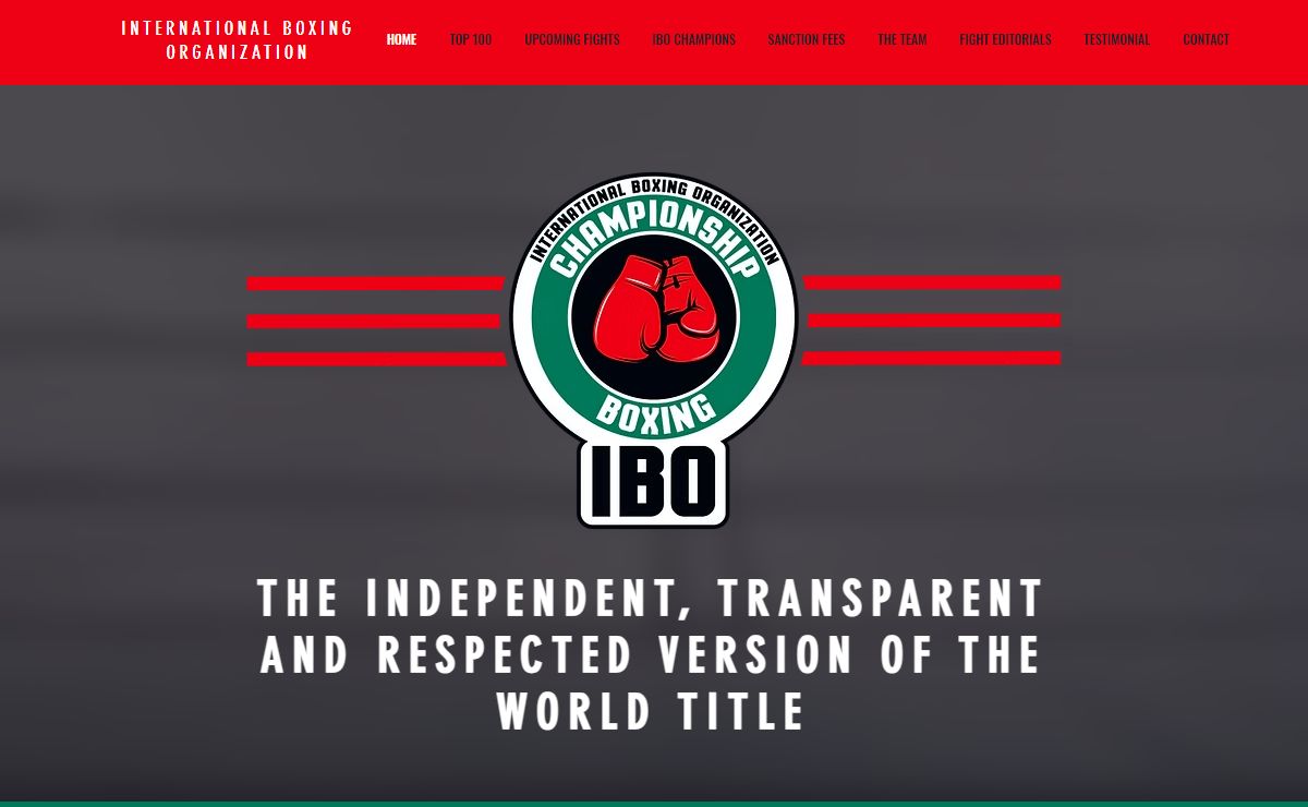 IBO | International Boxing Organization