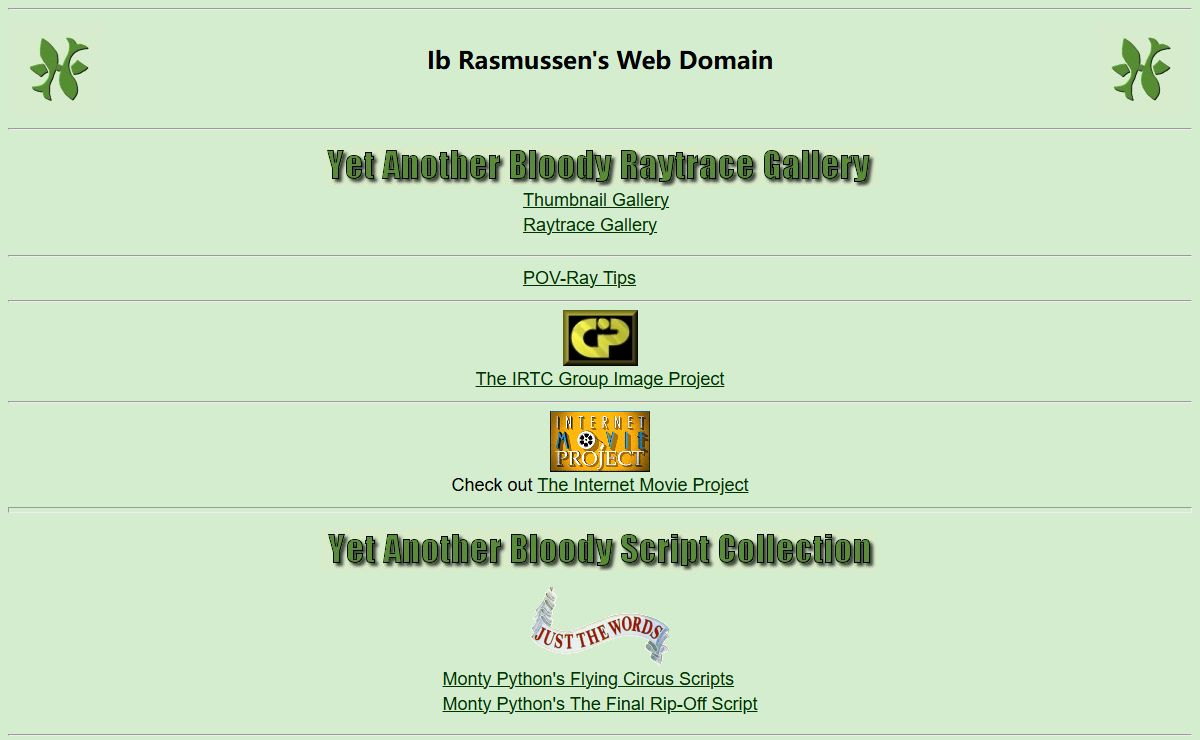 Yet Another Bloody Raytrace Gallery