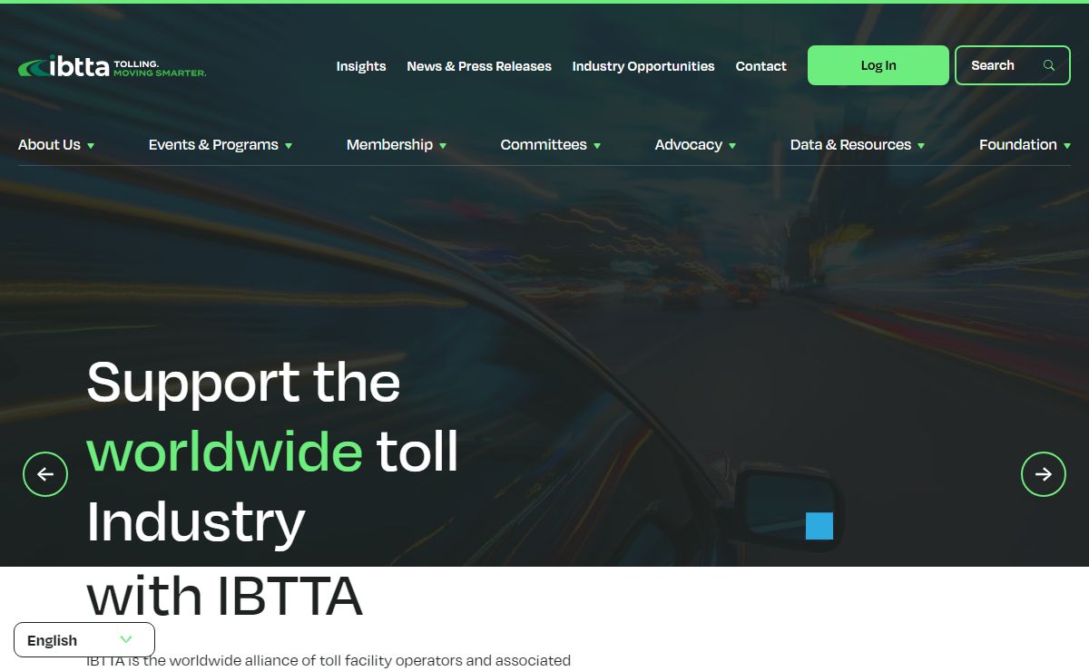 Home | IBTTA | International Bridge, Tunnel and Turnpike Association