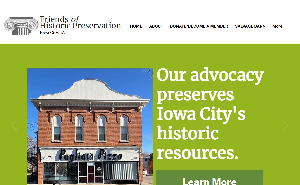 Friends of Historic Preservation Iowa City