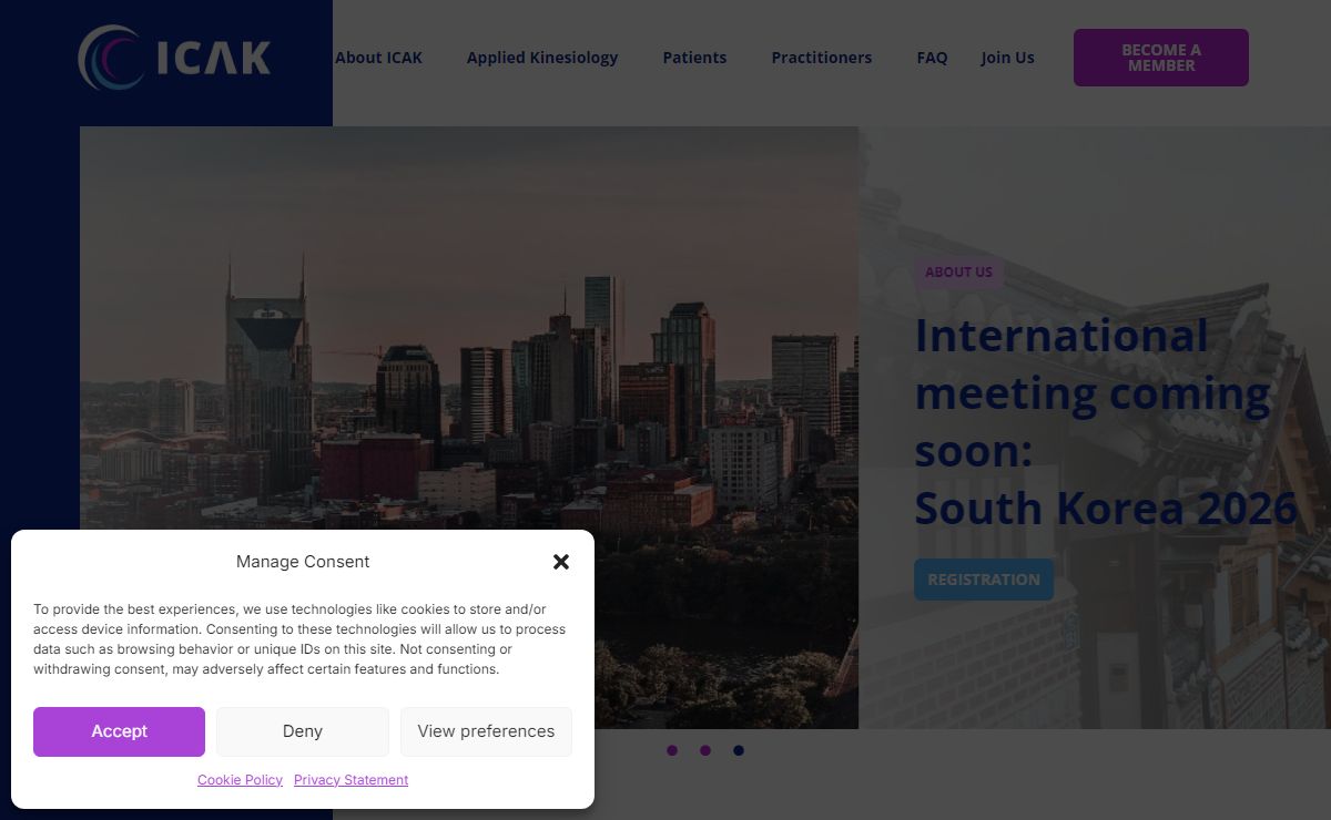 ICAK – International College of Applied Kinesiology