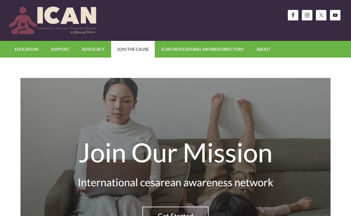 Join the Cause - International Cesarean Awareness Network