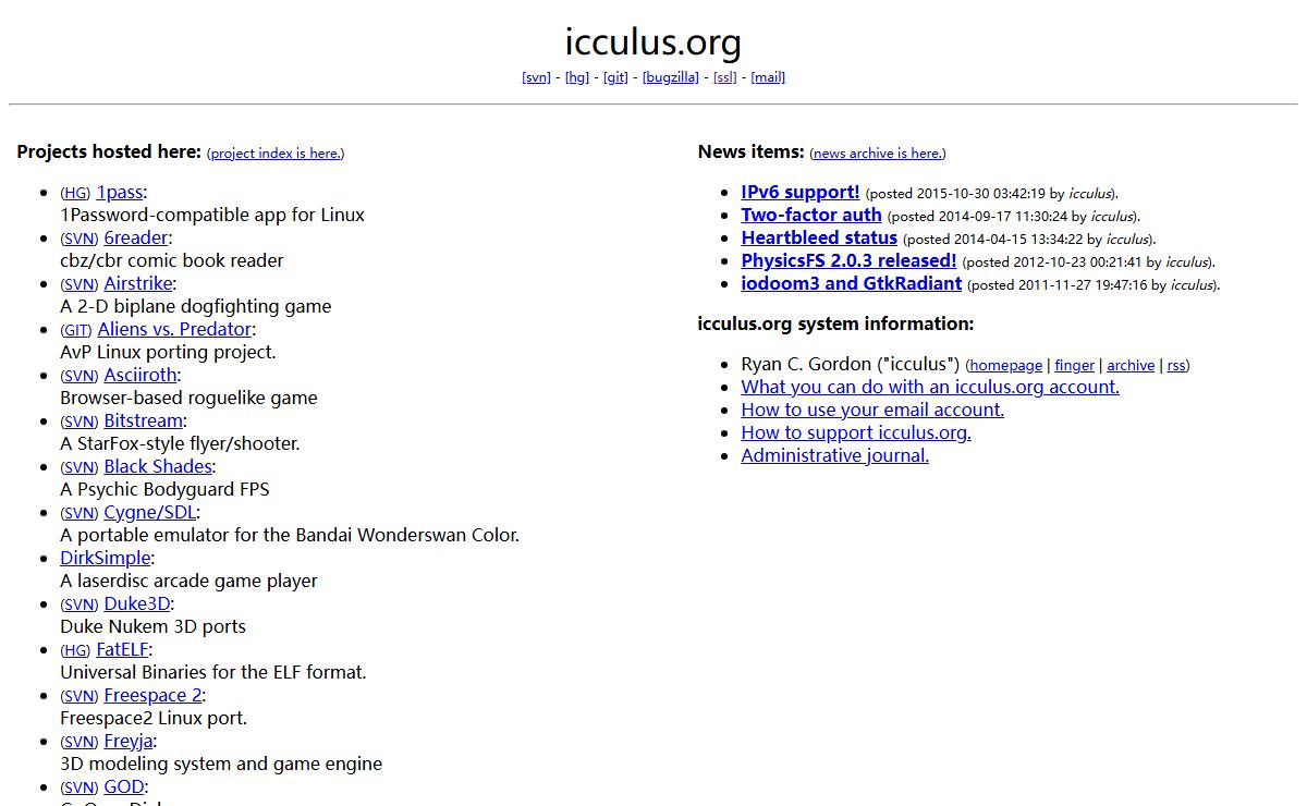 icculus.org -- The Helping Phriendly Box