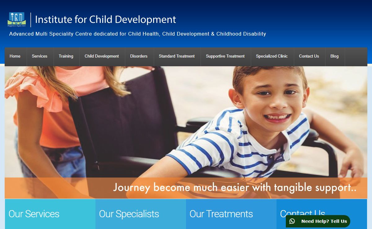 ICD DELHI - Center for treatment of Cerebral Palsy (CP), Autism, ADHD, Spina Bifida, Down Syndrome,