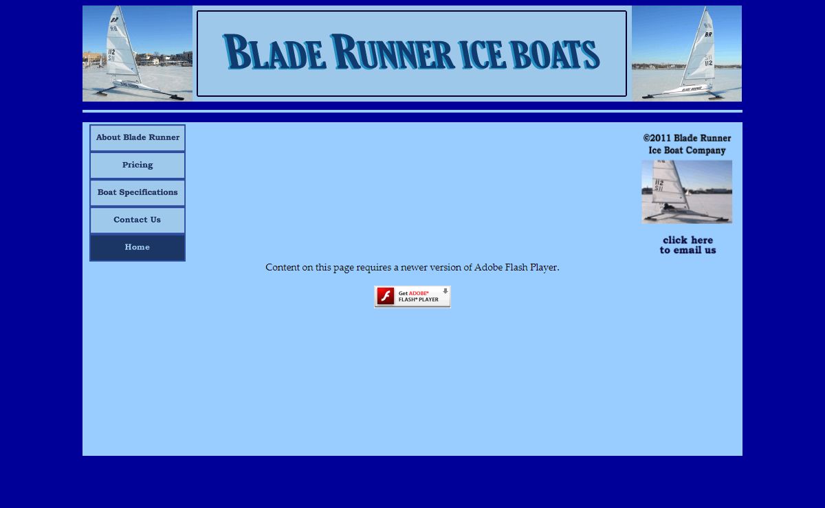 Blade Runner Ice Boat Company