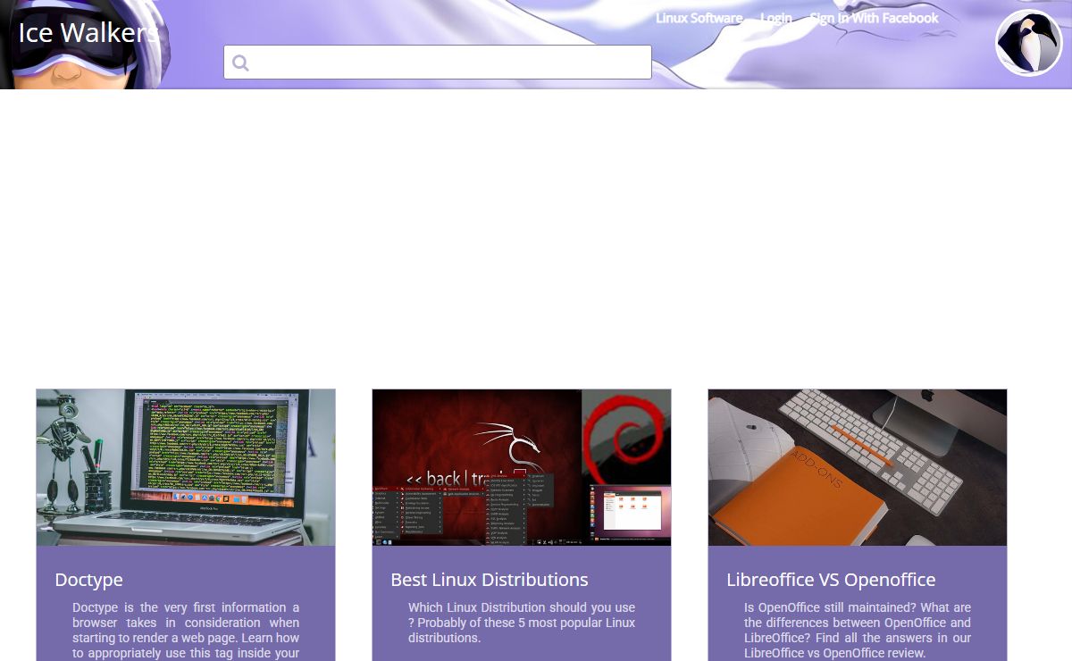 Linux, Android, IOS, Web Dev | IceWalkers