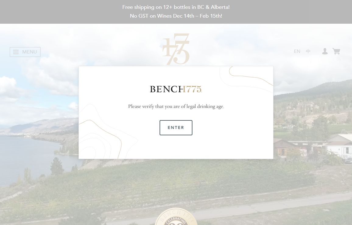 Welcome to our Naramata Bench Winery | Bench 1775 Penticton