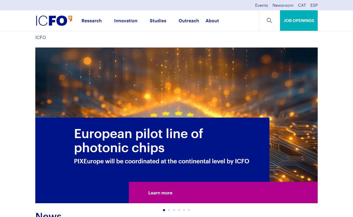 ICFO - The Institute of Photonic Sciences