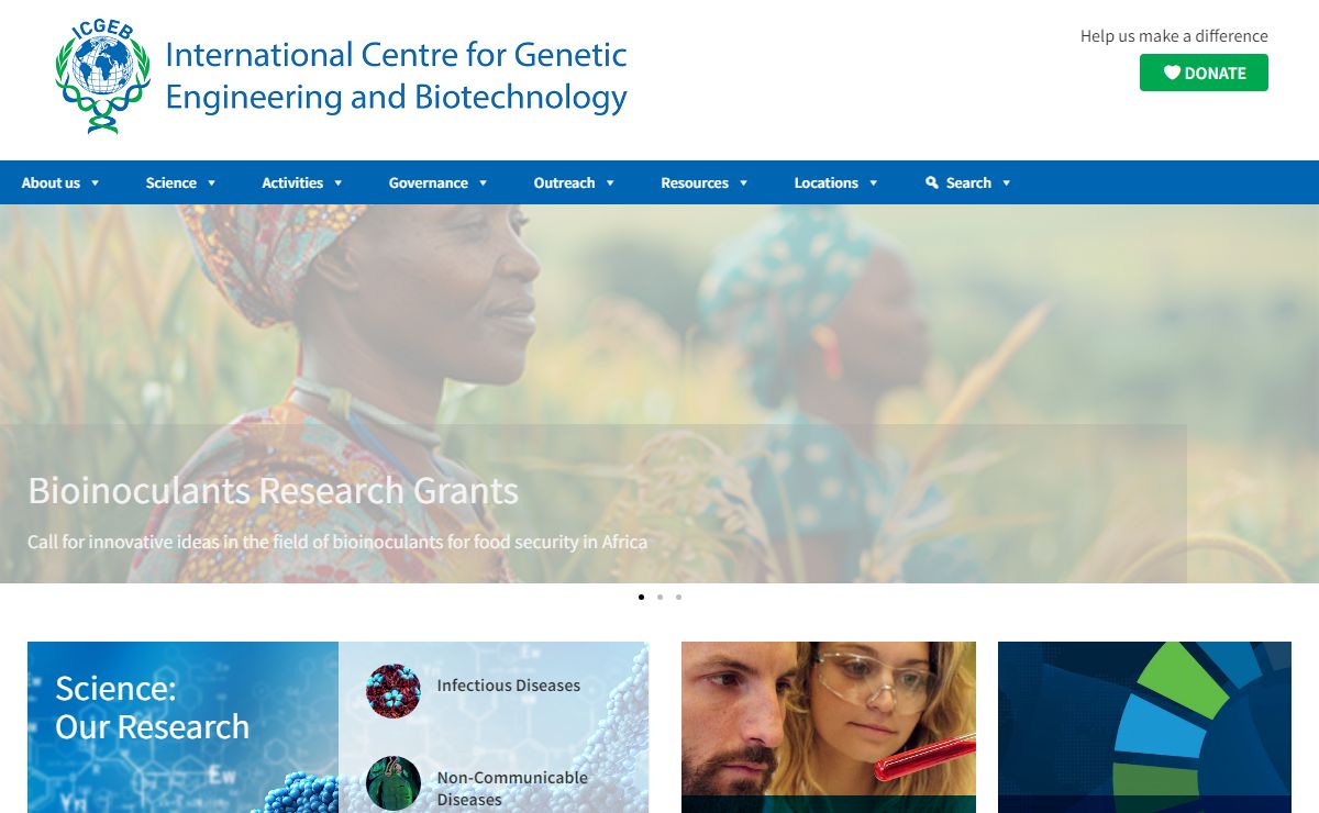 ICGEB International Centre for Genetic Engineering and Biotechnology