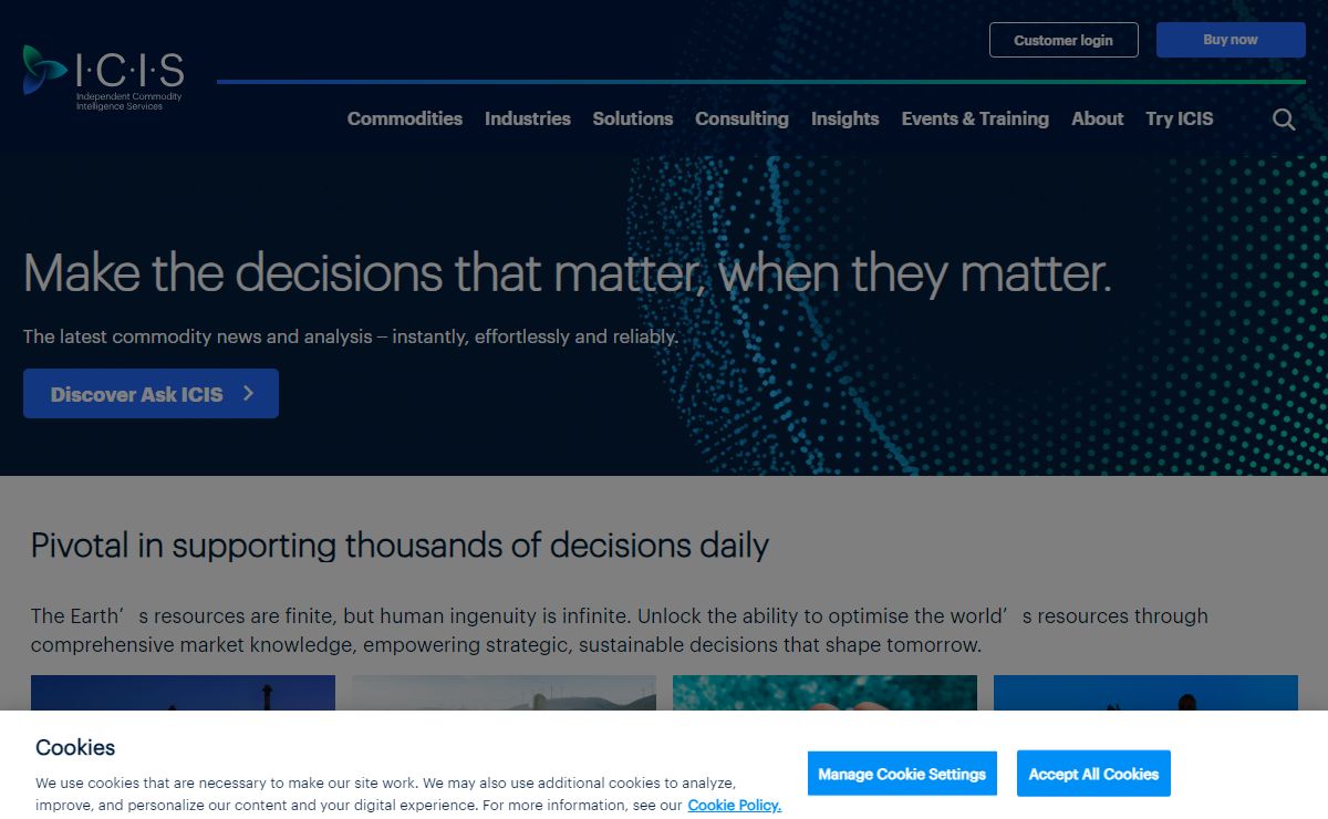 Independent Commodity Intelligence Services | ICIS