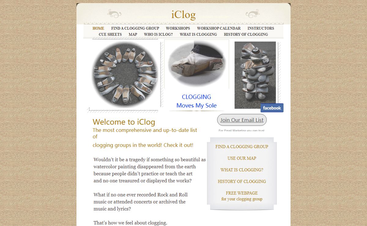 CLOGGERS CLOGGING iClog CLOGGERS CLOGGING