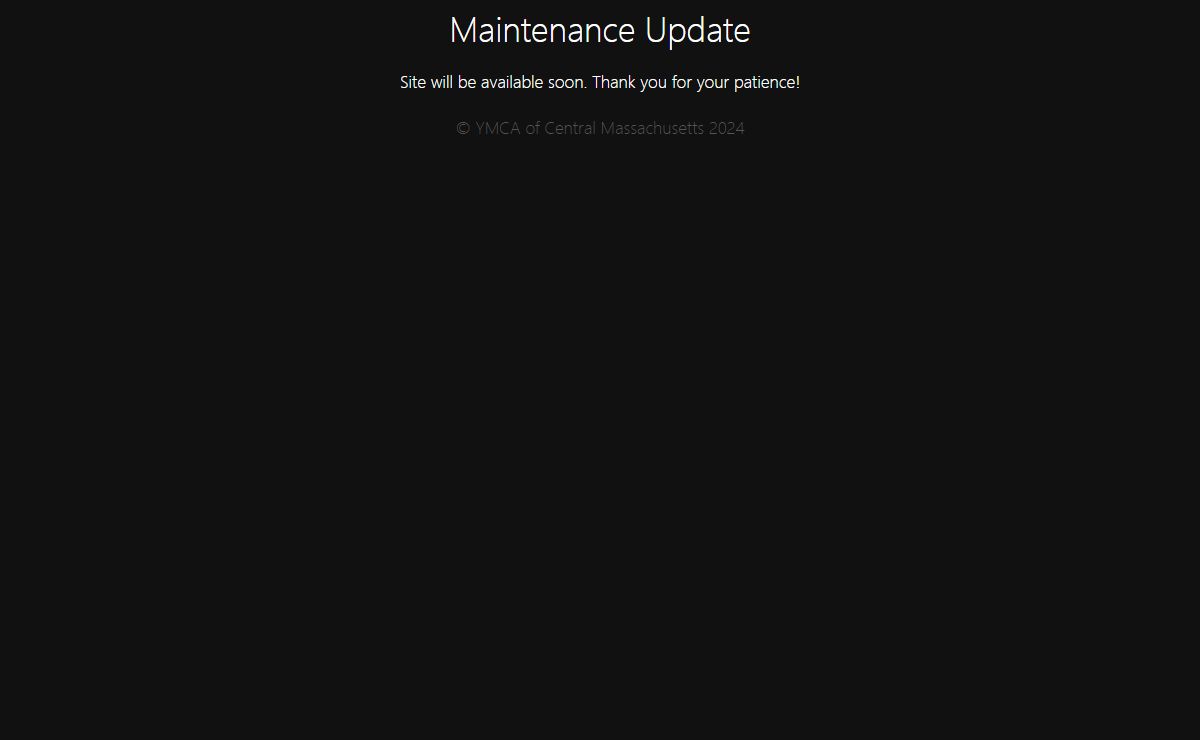 Site is undergoing maintenance