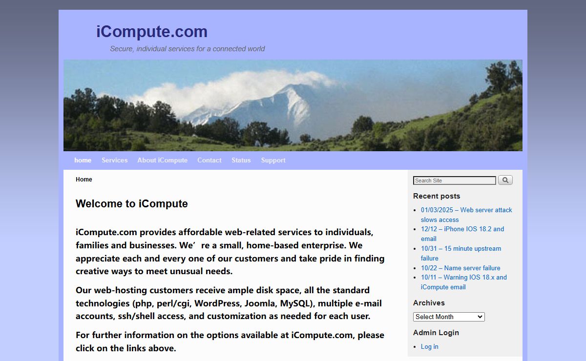 iCompute.com | Secure, individual services for a connected world