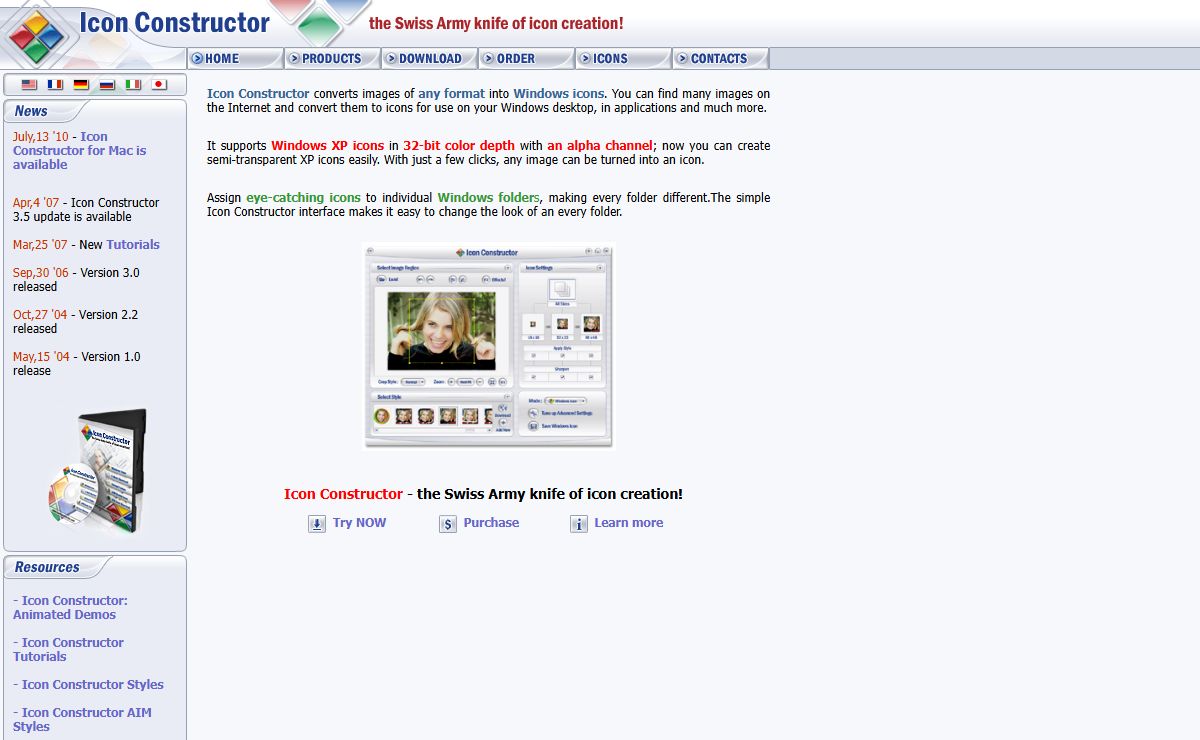IconConstructor.com - Create professionaly-looking icons from any picture...