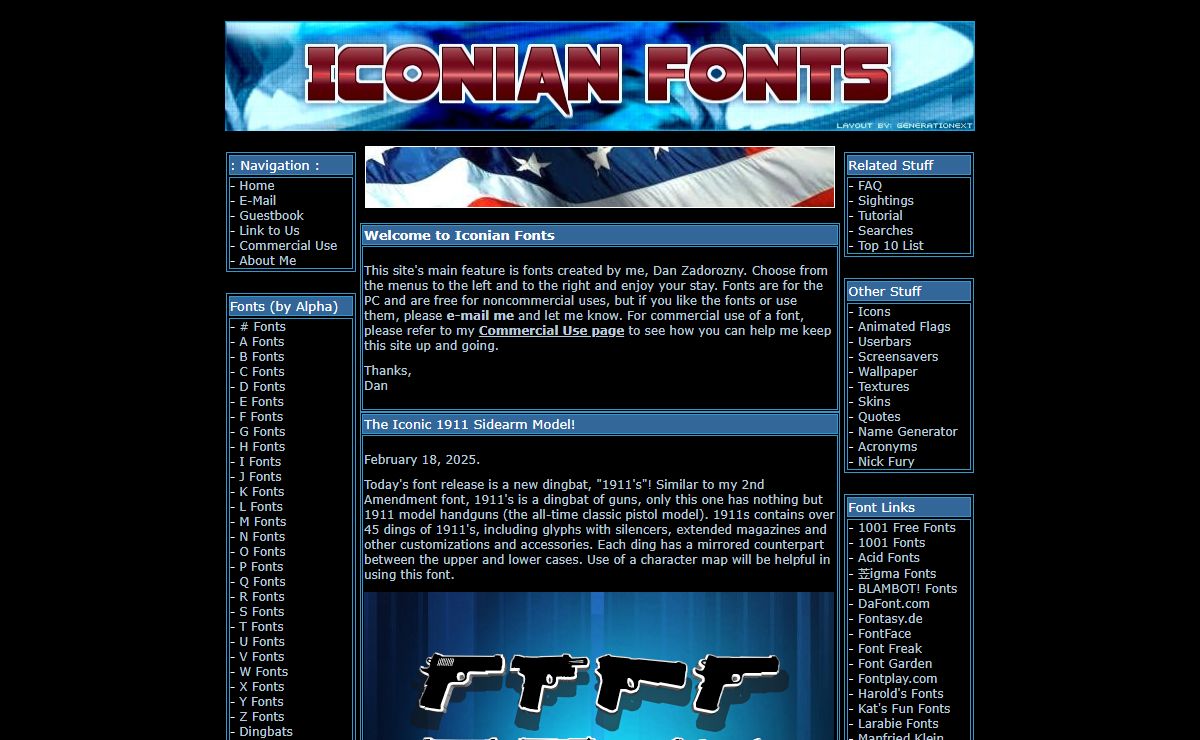 Iconian Fonts