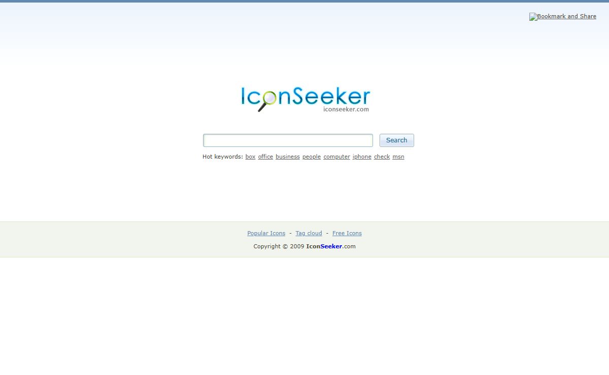 Icon Seeker, an icon search engine, help you search and free downlad icons.