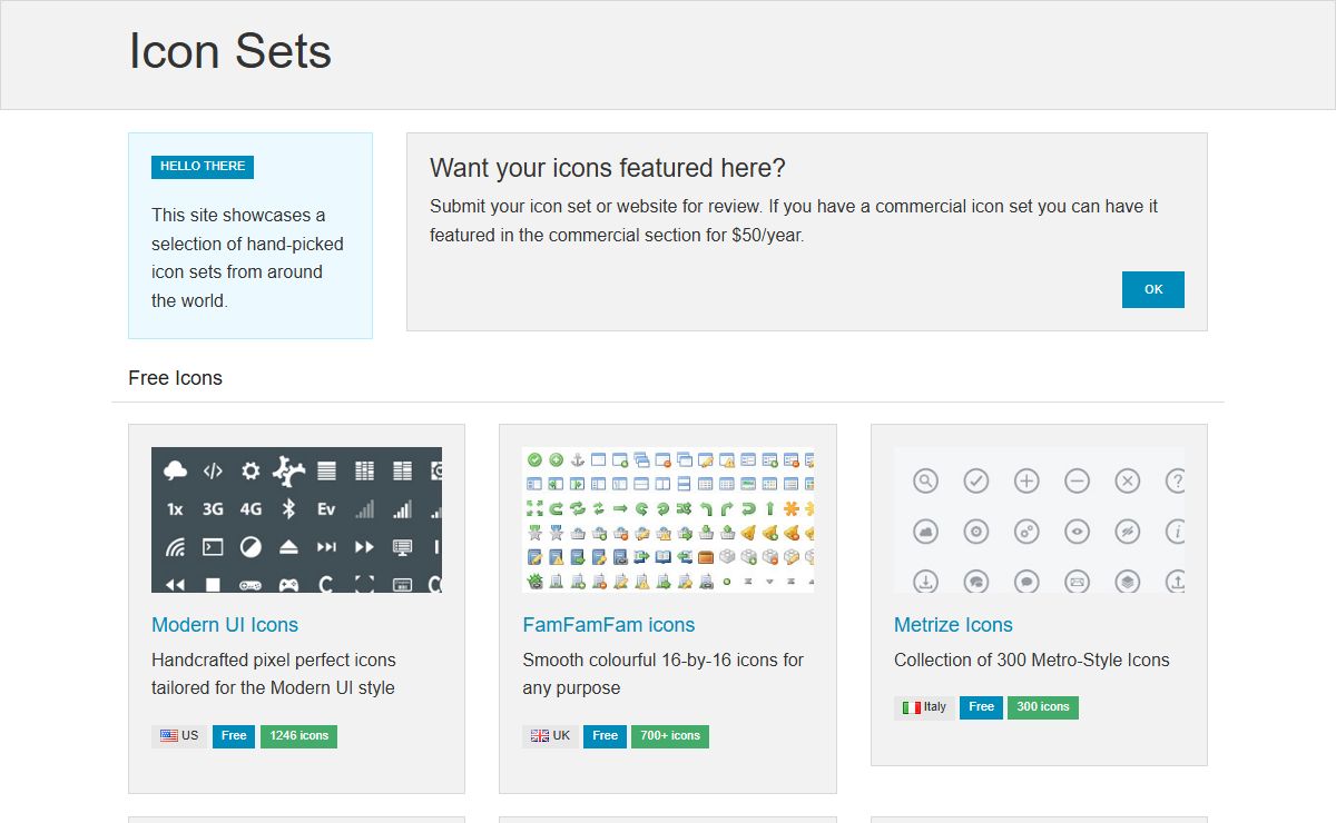 Icon Sets