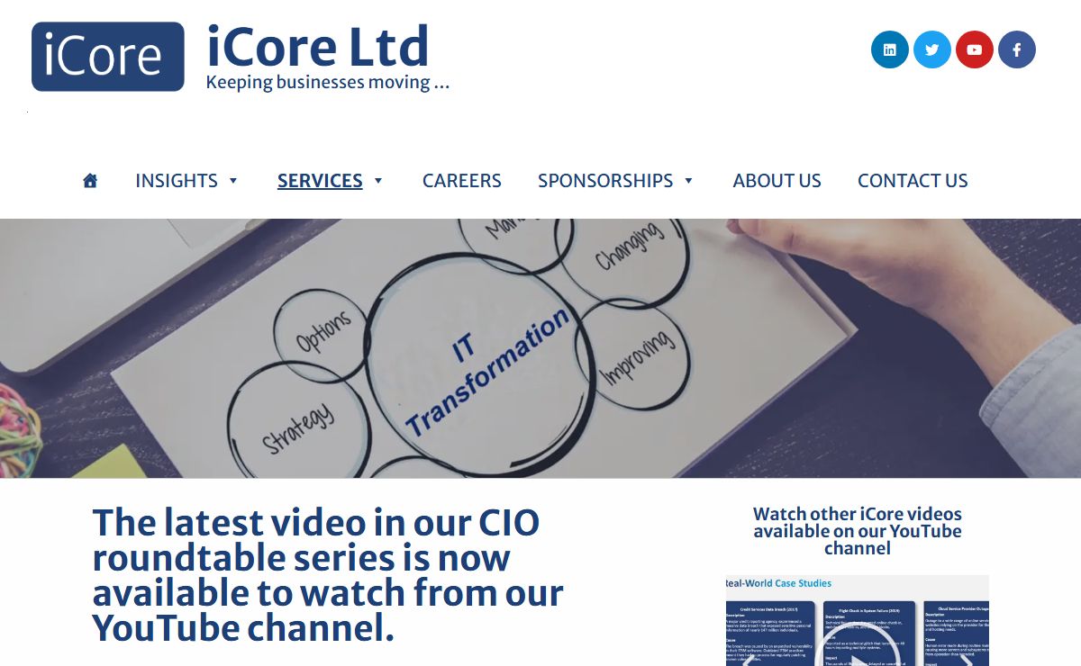 IT Service Transformation Consultancy - iCore Ltd