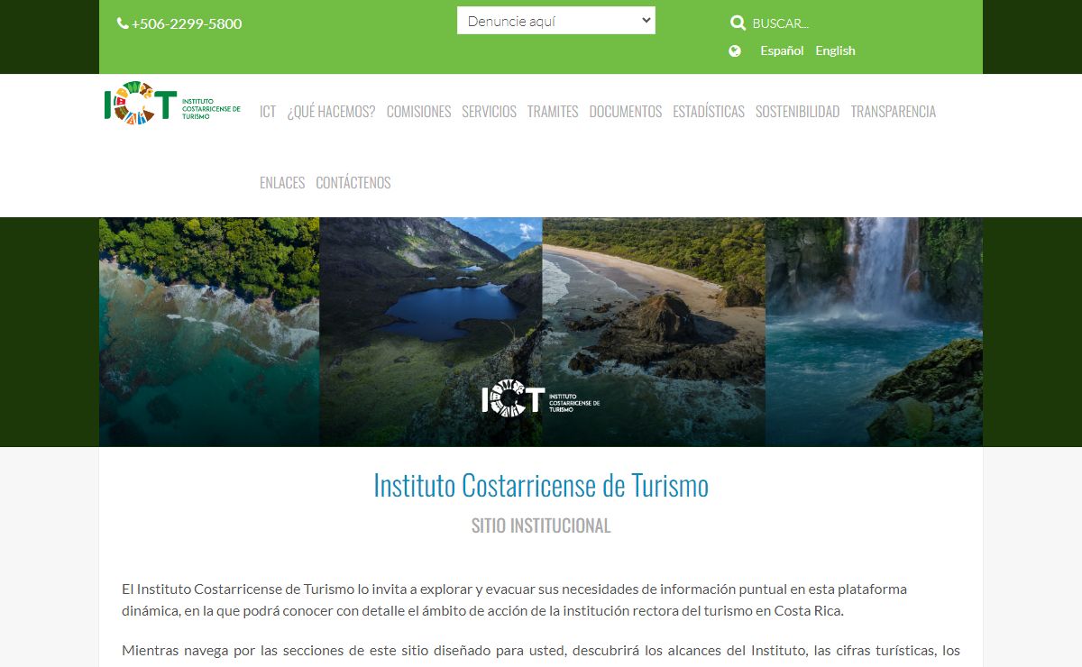 Inicio - Instituto Costarricense de Turismo | ICT