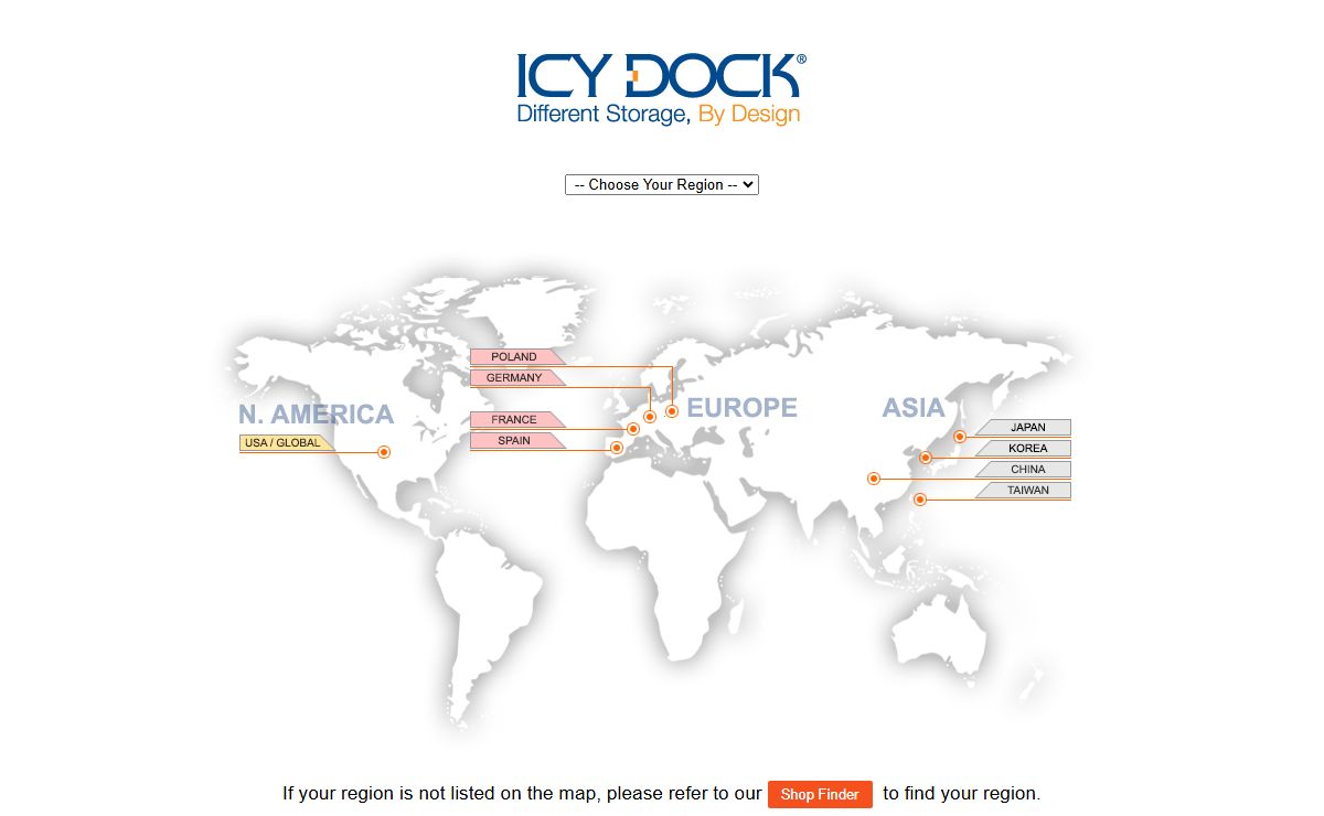 ICY DOCK: Manufactures Removable SSD / HDD Data Storage Enclosures