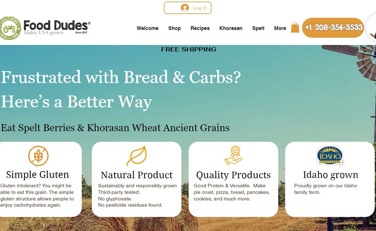 Spelt and Khorasan Ancient Grains | IdahoAncientGrains