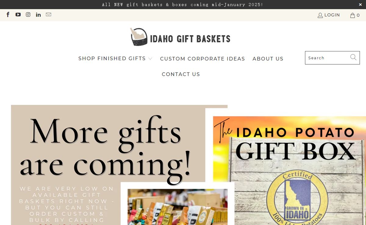 Idaho Gift Baskets