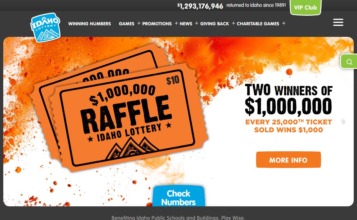 Idaho Lottery | Scratch, Draw, Raffle