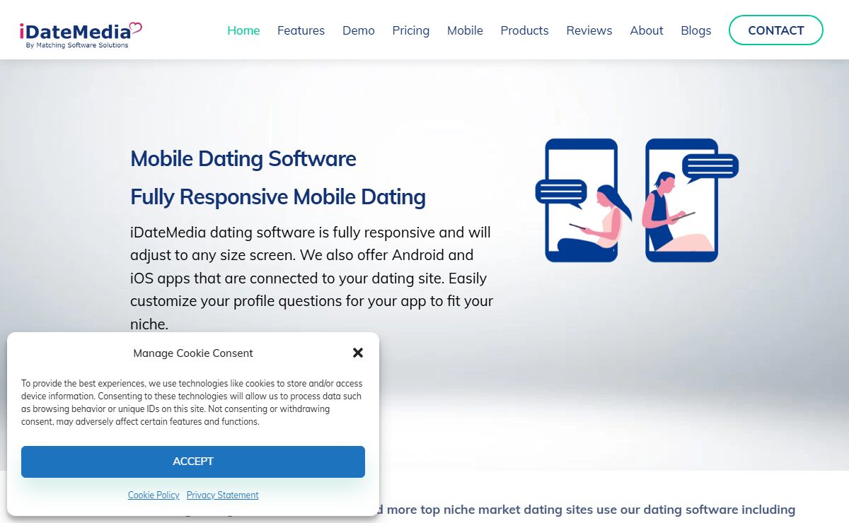 Professional Dating Software Solution | iDateMedia