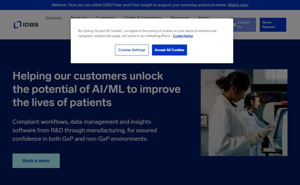 Home - IDBS Industry’s Trusted Partner for Digital Enablement