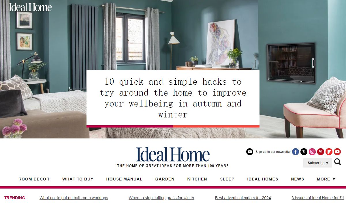Ideal Home | Kitchen, Bedroom, Bathroom and Living Room Ideas