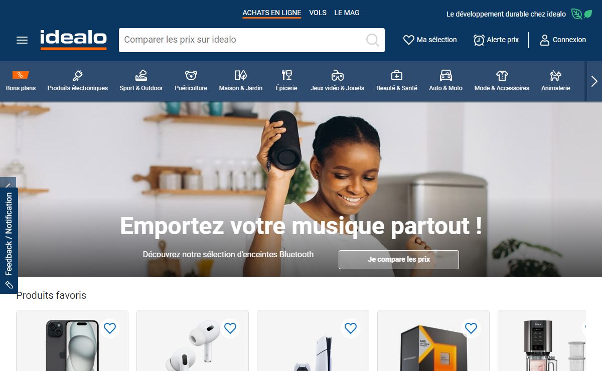 idealo – Votre comparateur de prix