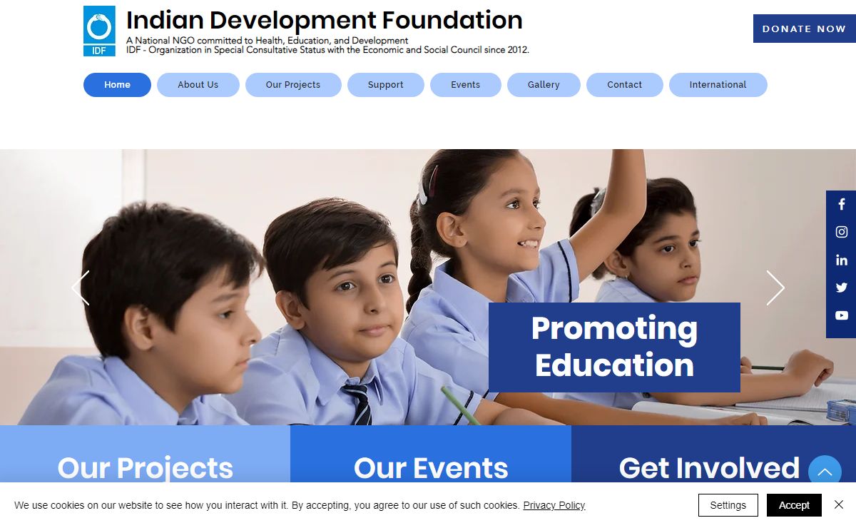 Indian Development Foundation | IDF | Mumbai