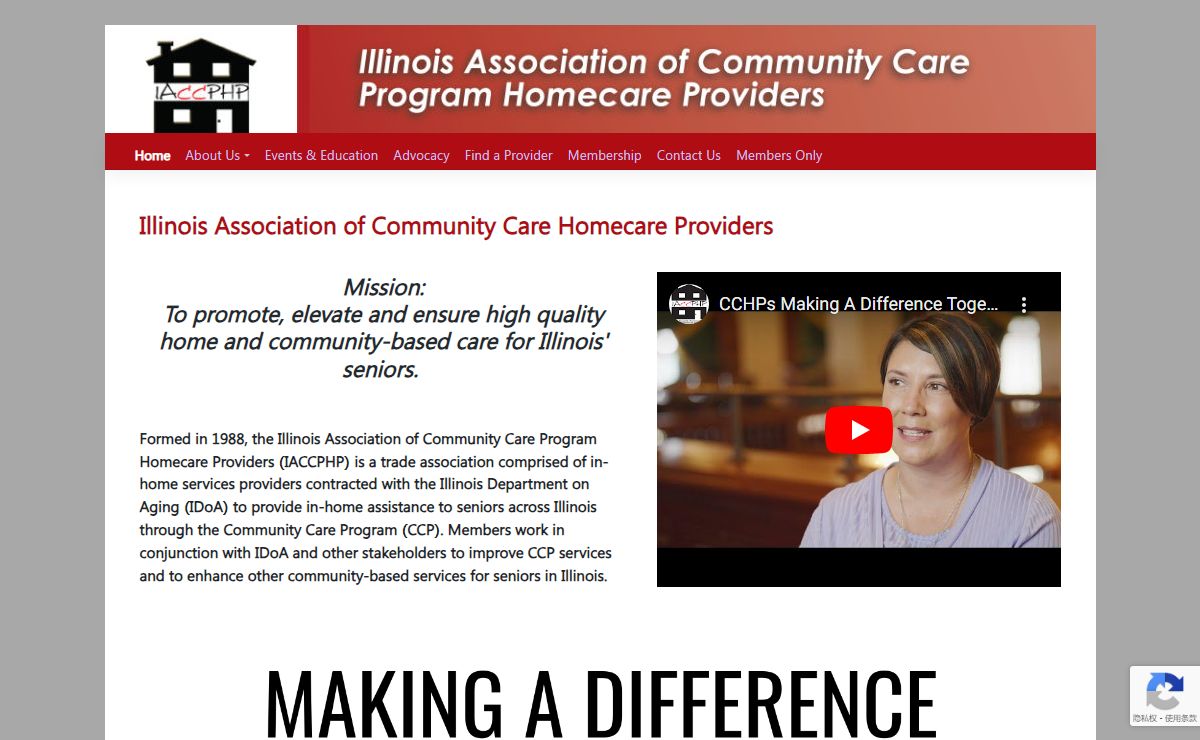 Illinois Association of Community Care Program Homecare Providers (IACCPHP) - Illinois Association of Community Care Program Homecare Providers