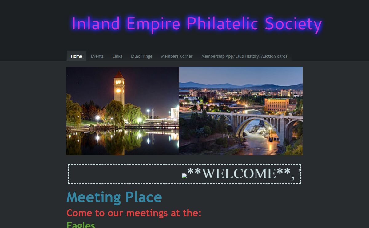 Inland Empire Philatelic Society - Home